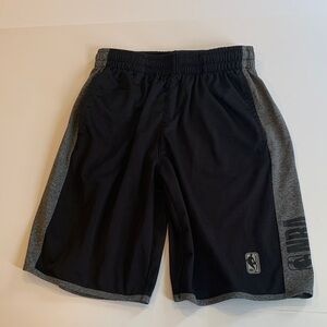 NBA Black and Gray Athletic Basketball Shorts Boys XL 18/20